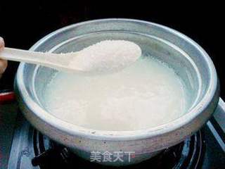 白糖豆浆粥的做法步骤:6