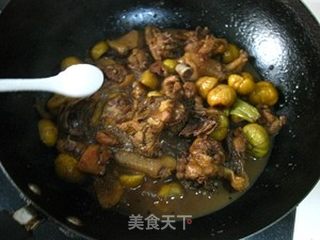 秋天不要错过的宴客菜-----栗子鸡的做法步骤:17