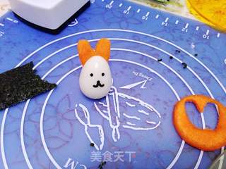 【熊猫海鲜便当】--可爱营养携带方便的做法步骤:11