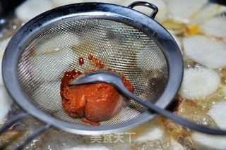 再话深夜食堂---五花肉味噌汤的做法步骤:7