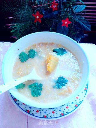 花生南瓜粥的做法步骤:7