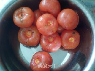 炸柿子丸子的做法步骤:2