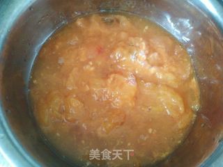 炸柿子丸子的做法步骤:3