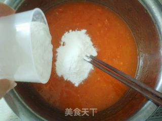 炸柿子丸子的做法步骤:6