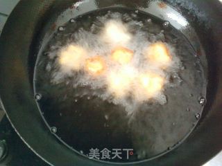 炸柿子丸子的做法步骤:10