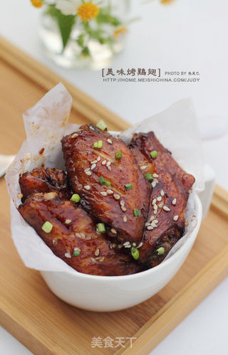 美味烤鸡翅的做法步骤:14