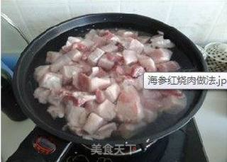 家宴必备豪华版红烧肉——海参红烧肉的做法步骤:2