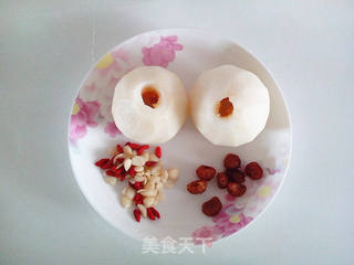 杏仁炖雪梨 - 秋冬季节的好伴侣的做法步骤:3