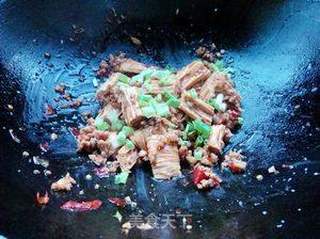 肉末剁椒腐竹的做法步骤:7