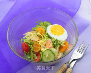 蔬菜色拉的做法步骤:10