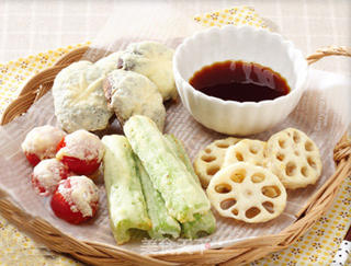 低热量香炸蔬菜的做法步骤:4