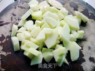 佛手瓜骨头汤的做法步骤:5