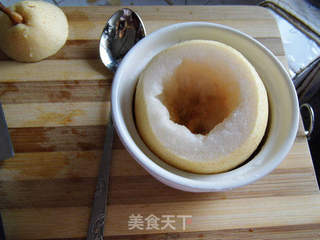 金秋送爽解决秋燥—————【川贝冰糖炖雪梨 】的做法步骤:3