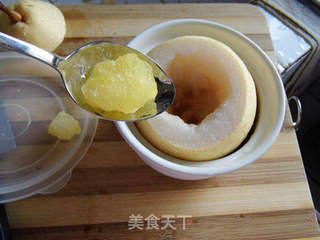 金秋送爽解决秋燥—————【川贝冰糖炖雪梨 】的做法步骤:4