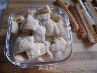 椰蓉面包布丁的做法步骤:6