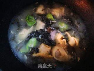 【彩色鸡汤馄饨】---彩色云吞馄饨汤鲜味美的做法步骤:9