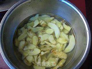 自制糖姜片(正宗传统做法)的做法步骤:4