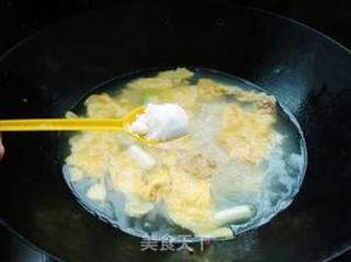 白菜豆腐鸡蛋汤的做法步骤:6