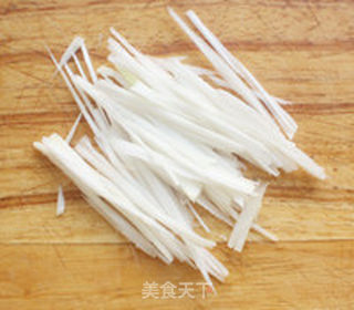 橙香里脊的做法步骤:6