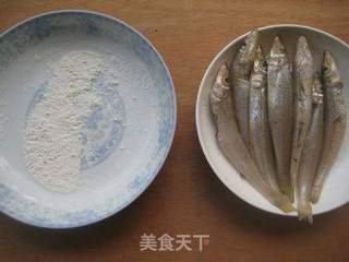 椒盐沙尖鱼的做法步骤:3