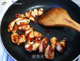 拔丝山药的做法步骤:5
