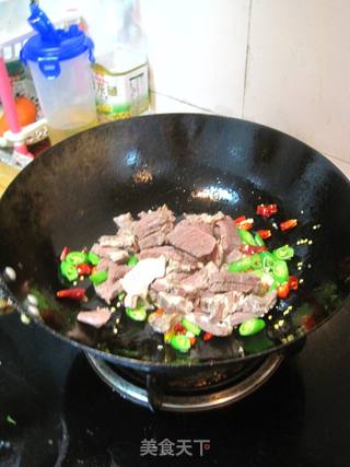 香辣葱香羊肉的做法步骤：6