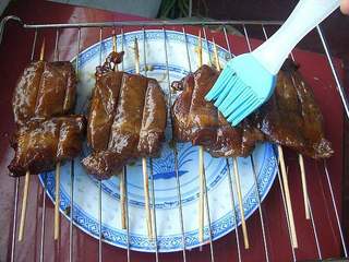 蜜汁叉烧肉的做法步骤:9