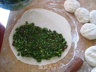 蚝豉韭菜盒子的做法步骤：8