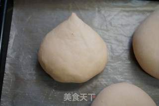 秋意浓浓的栗形面包的做法步骤:9