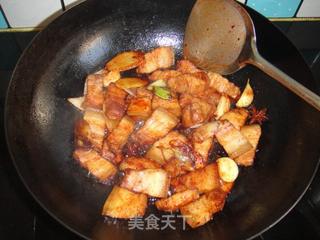 老菜新做---红酒红烧肉的做法步骤：9