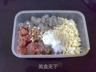 脆肉虾饺的做法步骤:2