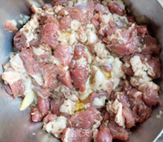 烤羊肉串的做法步骤:7