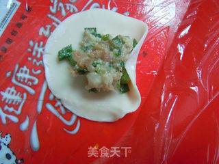 【柳叶煎饺】--香嫩可口的做法步骤:8