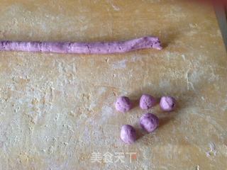 双色姜糖小圆子的做法步骤:3