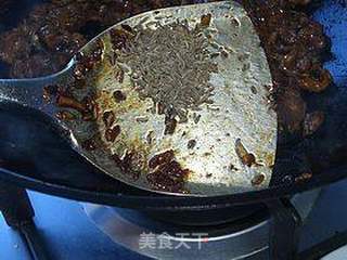 孜然羊肉的做法步骤:9