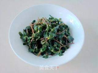 水豆豉拌马齿苋的做法步骤:7