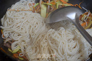 羊肉炒面的做法步骤:8