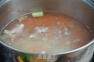 胡萝卜羊肉粥的做法步骤:5