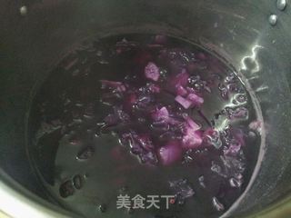 紫薯银耳羹的做法步骤:6