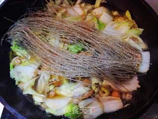 【白菜猪肉炖粉条】--大盆才够味,附八宝米饭和快速咸菜做法的做法步骤:8