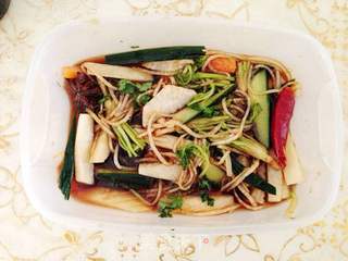 【白菜猪肉炖粉条】--大盆才够味,附八宝米饭和快速咸菜做法的做法步骤:15
