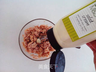 金枪鱼面包 【TUNA BREAD】的做法步骤:7