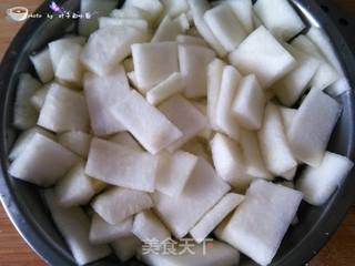柚子皮粉蒸肉的做法步骤:5