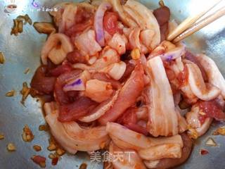 柚子皮粉蒸肉的做法步骤:7