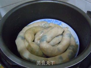【糯米灌肠】--米饭也可以很美味的做法步骤:12