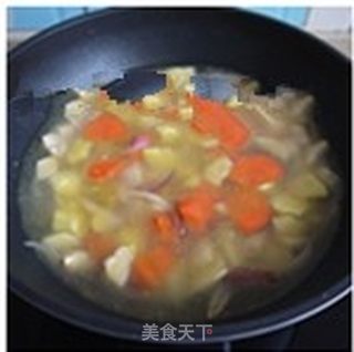 咖喱鸡肉饭的做法步骤：5