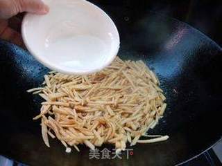 甜笋炒粉丝的做法步骤:6