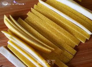 柚子皮的妙用---柚皮糖的做法步骤:3