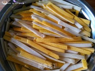 柚子皮的妙用---柚皮糖的做法步骤:4