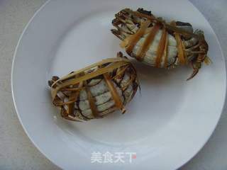 清蒸大闸蟹的做法步骤:2